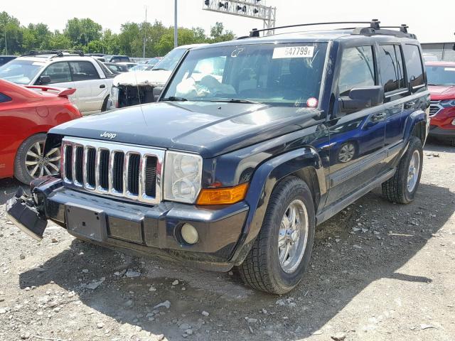 1J8HG48K58C134954 - 2008 JEEP COMMANDER 黑色 照片 2