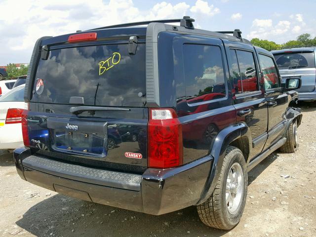 1J8HG48K58C134954 - 2008 JEEP COMMANDER 黑色 照片 4