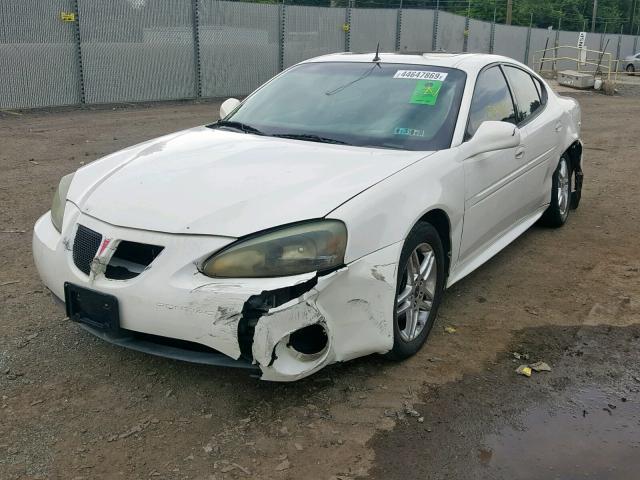 2G2WR544551218607 - 2005 PONTIAC GRAND PRIX WHITE photo 2