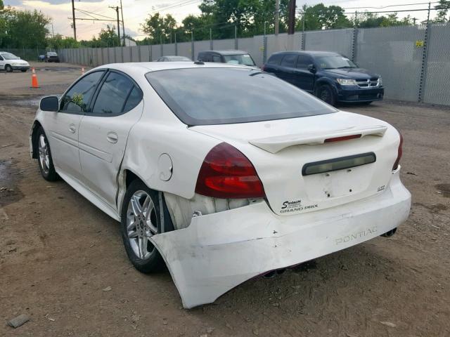 2G2WR544551218607 - 2005 PONTIAC GRAND PRIX WHITE photo 3