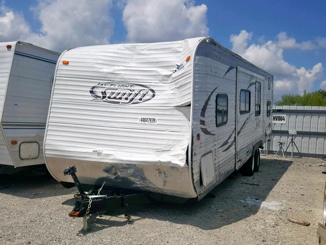 1UJBJ0BRXE17T0209 - 2014 JAYCO SWIFT  WHITE photo 2