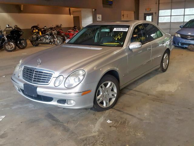 WDBUF82J04X159956 - 2004 MERCEDES-BENZ E 320 4MAT GRAY photo 2