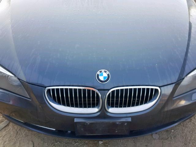 WBANV93548C130132 - 2008 BMW 535 XI CHARCOAL photo 9