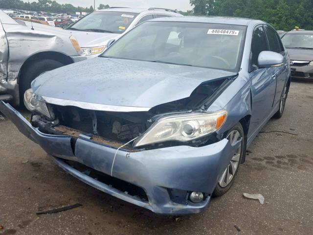 4T1BK3DB3BU436963 - 2011 TOYOTA AVALON BAS BLUE photo 2