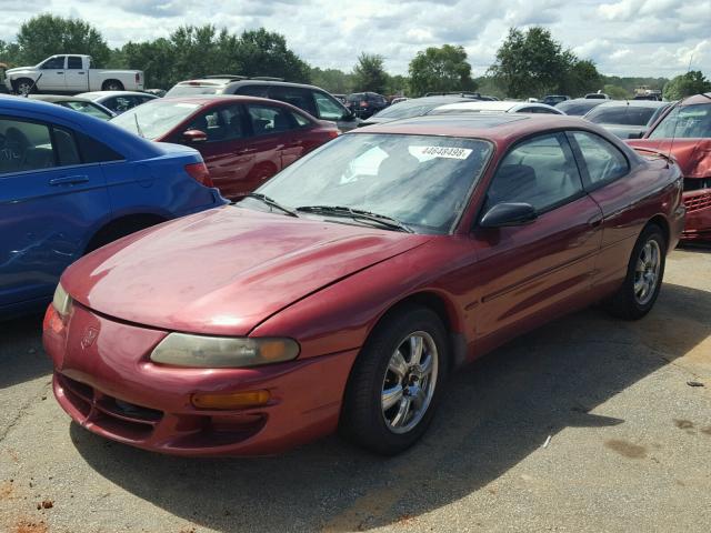 4B3AU42N2XE154585 - 1999 DODGE AVENGER RED photo 2