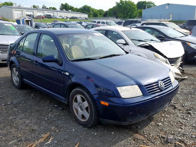 3VWSK69M01M205177 - 2001 VOLKSWAGEN JETTA GLS BLUE photo 1