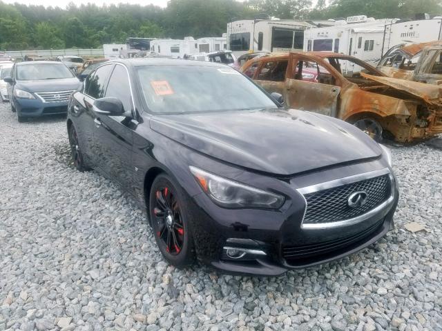 JN1BV7AP9EM688131 - 2014 INFINITI Q50 BASE BLACK photo 1