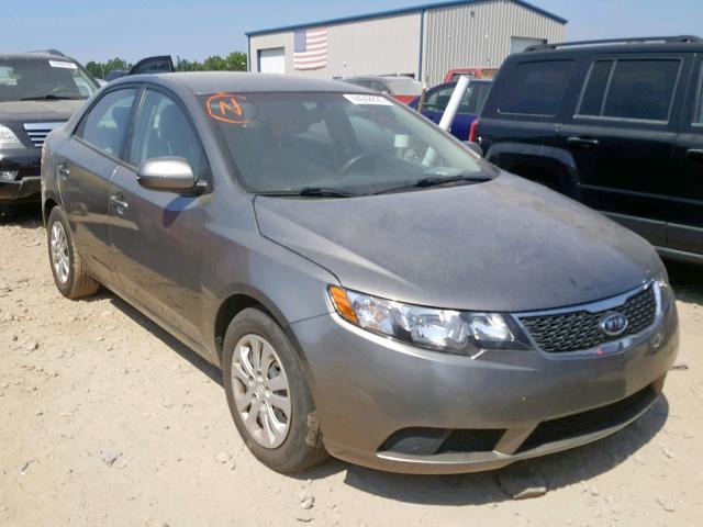 KNAFU4A22B5380404 - 2011 KIA FORTE EX GRAY photo 1