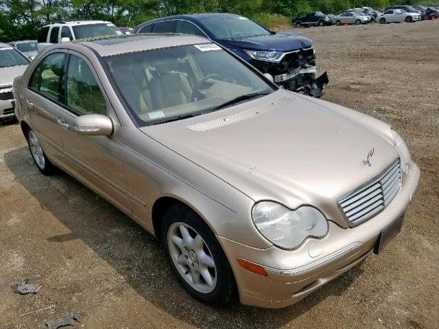 WDBRF84J13F334027 - 2003 MERCEDES-BENZ C 320 4MAT GOLD photo 1