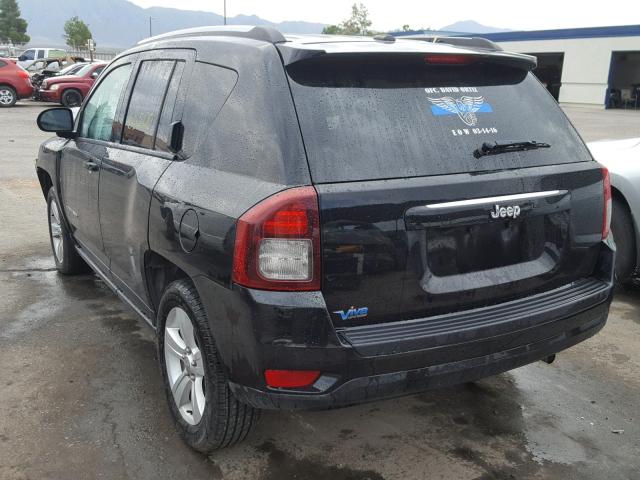 1C4NJCBAXGD567605 - 2016 JEEP COMPASS SP შავი ფოტო 3