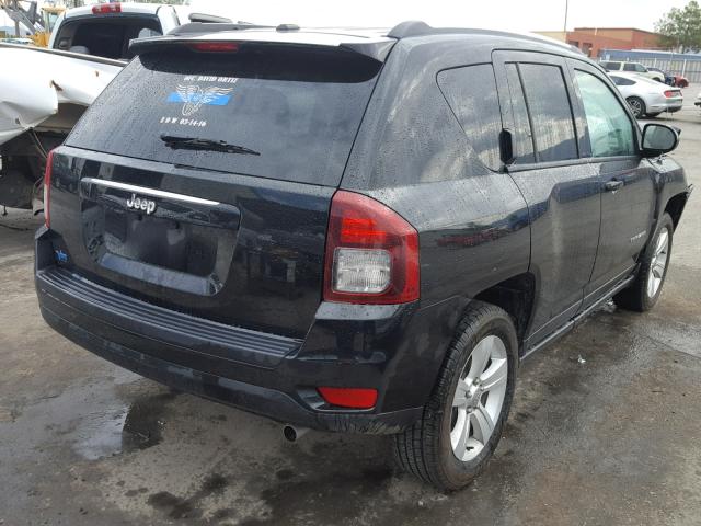 1C4NJCBAXGD567605 - 2016 JEEP COMPASS SP შავი ფოტო 4