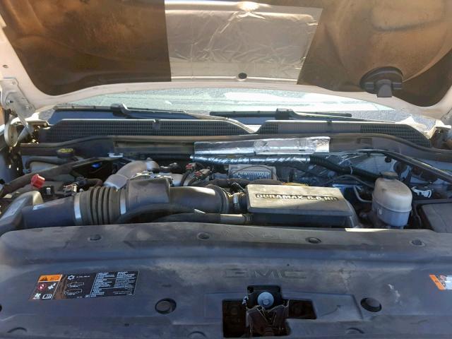 1GD42VCY7HF214952 - 2017 GMC SIERRA K35 WHITE photo 7