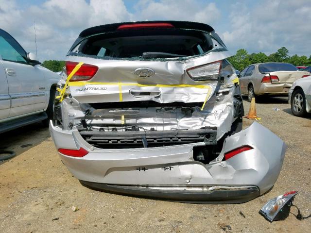 KMHH35LE9JU025127 - 2018 HYUNDAI ELANTRA GT SILVER photo 9