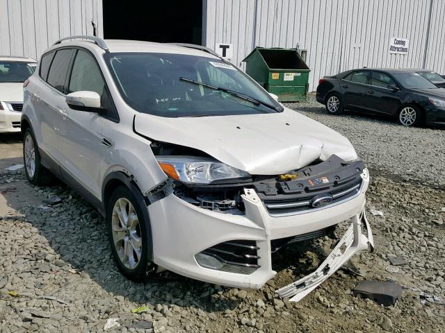 1FMCU9J97GUA14589 - 2016 FORD ESCAPE TIT WHITE photo 1