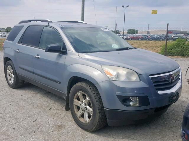 5GZER13797J133921 - 2007 SATURN OUTLOOK XE BLUE photo 1