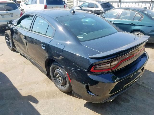 2C3CDXCT3KH629948 - 2019 DODGE CHARGER R/ BLACK photo 3