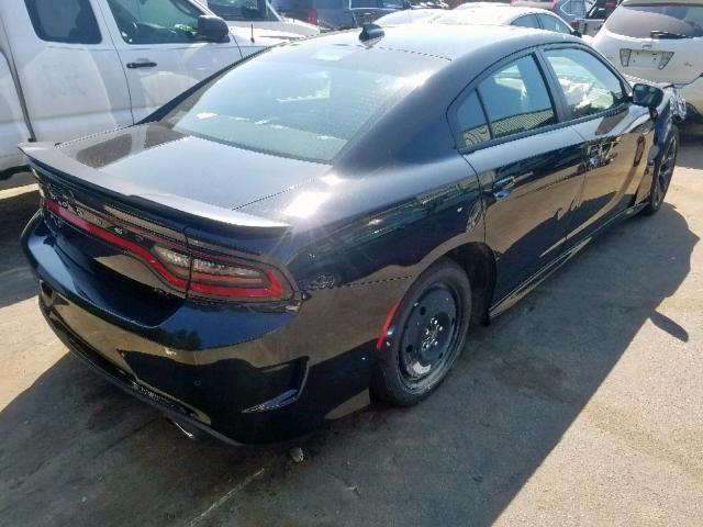 2C3CDXCT3KH629948 - 2019 DODGE CHARGER R/ BLACK photo 4