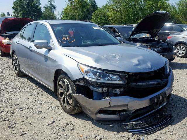 1HGCR3F86GA031633 - 2016 HONDA ACCORD EXL SILVER photo 1