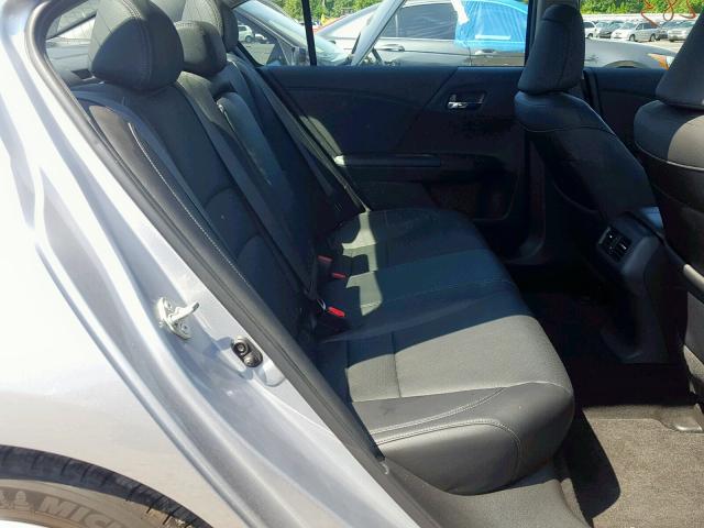 1HGCR3F86GA031633 - 2016 HONDA ACCORD EXL SILVER photo 6