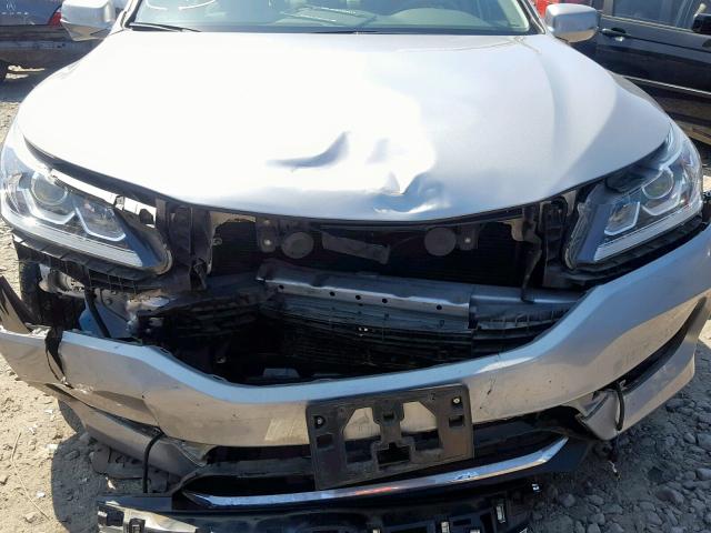 1HGCR3F86GA031633 - 2016 HONDA ACCORD EXL SILVER photo 9