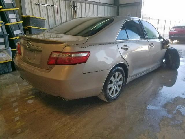 4T1BK46K37U033723 - 2007 TOYOTA CAMRY NEW GOLD photo 4