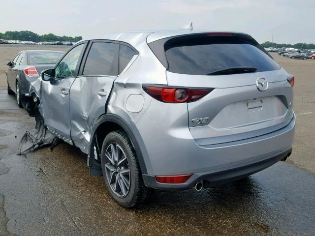 JM3KFBCM6J0346905 - 2018 MAZDA CX-5 TOURI SILVER photo 3