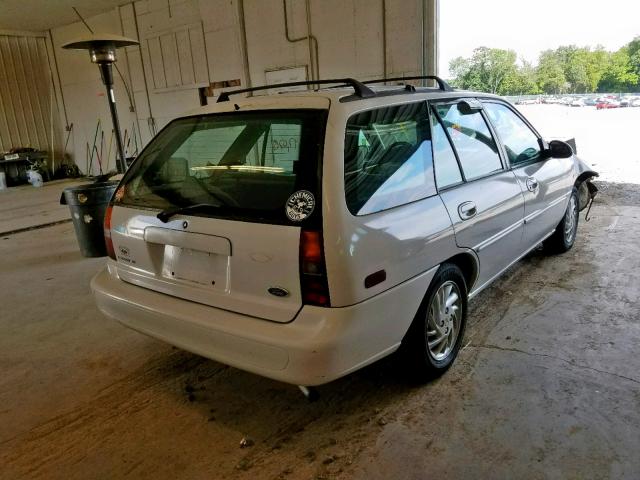 3FAFP15P0XR125422 - 1999 FORD ESCORT SE WHITE photo 4