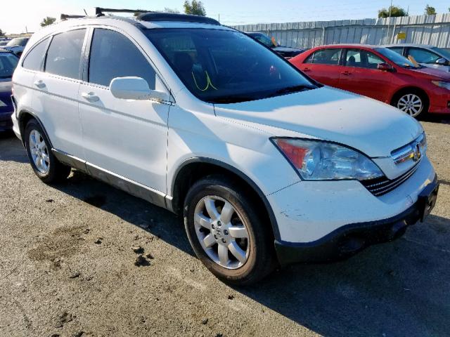 5J6RE48739L025000 - 2009 HONDA CR-V EXL WHITE photo 1