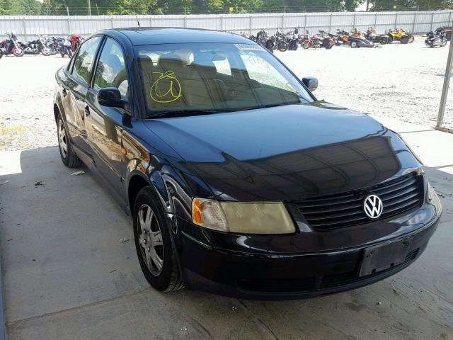 WVWMA63B3XE102291 - 1999 VOLKSWAGEN PASSAT GLS BLACK photo 1