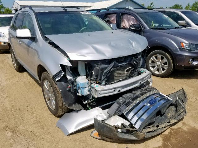 2FMDK3JCXABA03411 - 2010 FORD EDGE SEL SILVER photo 1