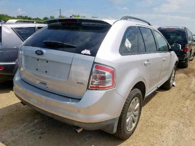 2FMDK3JCXABA03411 - 2010 FORD EDGE SEL SILVER photo 4