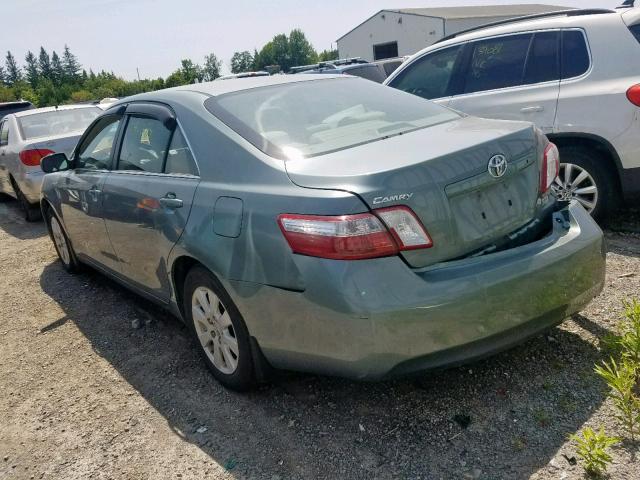 4T1BB46K07U028253 - 2007 TOYOTA CAMRY NEW GREEN photo 3