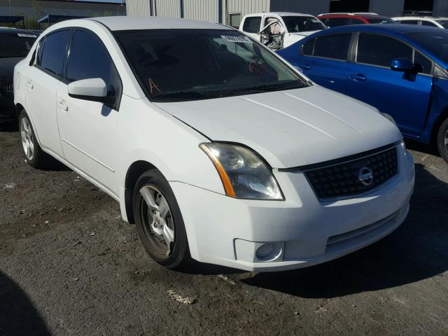 3N1AB61EX8L764726 - 2008 NISSAN SENTRA 2.0 WHITE photo 1