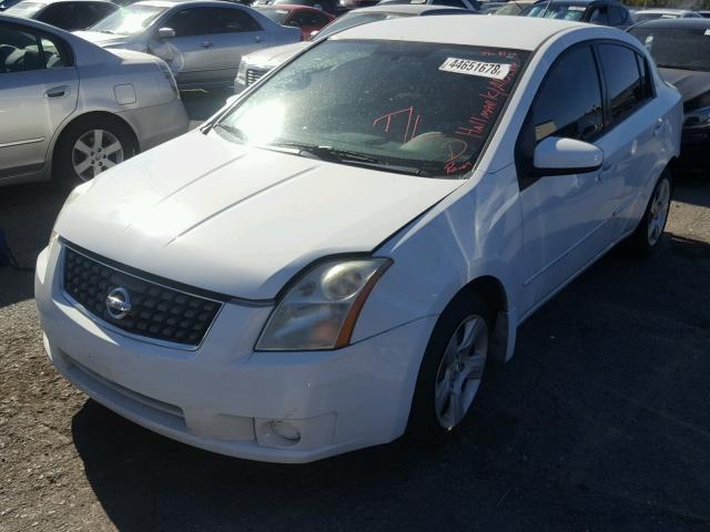 3N1AB61EX8L764726 - 2008 NISSAN SENTRA 2.0 WHITE photo 2