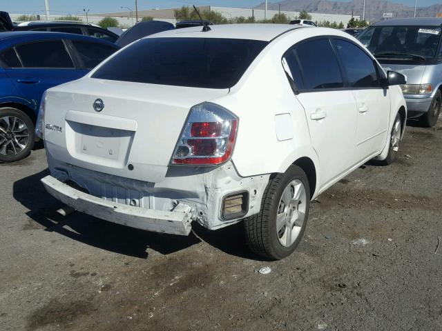 3N1AB61EX8L764726 - 2008 NISSAN SENTRA 2.0 WHITE photo 4