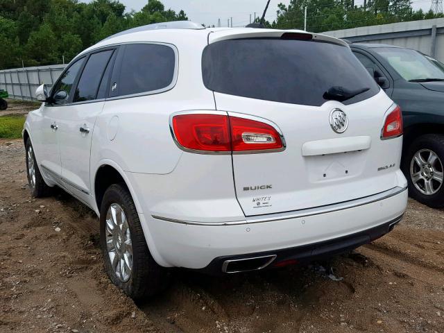 5GAKRBKD1GJ286537 - 2016 BUICK ENCLAVE WHITE photo 3