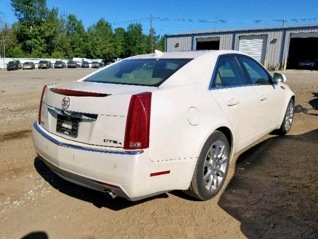 1G6DT57V390117515 - 2009 CADILLAC CTS HI FEA WHITE photo 4