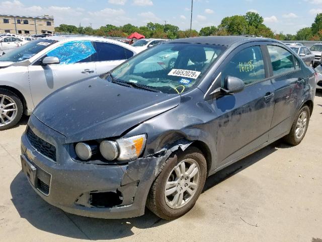 1G1JA5SHXC4190333 - 2012 CHEVROLET SONIC LS 灰色 照片 2