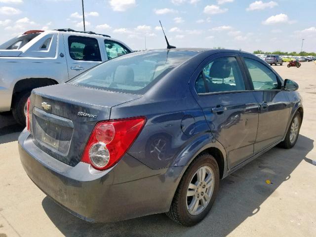 1G1JA5SHXC4190333 - 2012 CHEVROLET SONIC LS 灰色 照片 4