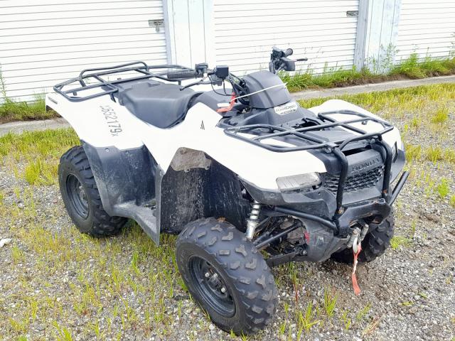 1HFTE4718G4100439 - 2016 HONDA TRX420 FA WHITE photo 1