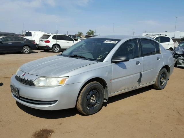 1G8AG52F23Z177299 - 2003 SATURN ION LEVEL SILVER photo 2