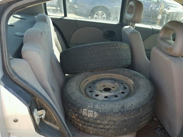 1G8AG52F23Z177299 - 2003 SATURN ION LEVEL SILVER photo 6