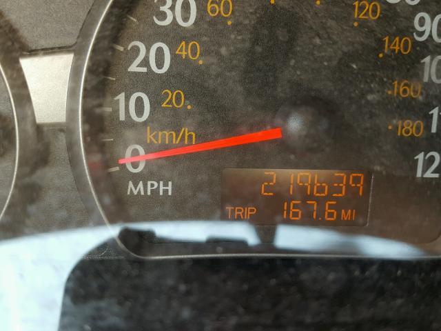 1G8AG52F23Z177299 - 2003 SATURN ION LEVEL SILVER photo 8