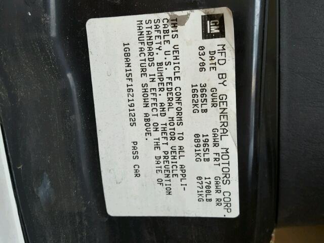 1G8AN15F16Z191225 - 2006 SATURN ION LEVEL 白色 照片 10