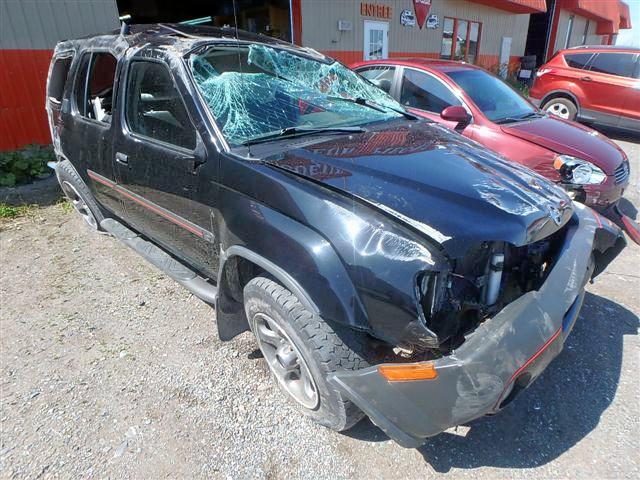 5N1MD28Y24C614110 - 2004 NISSAN XTERRA SE BLACK photo 1