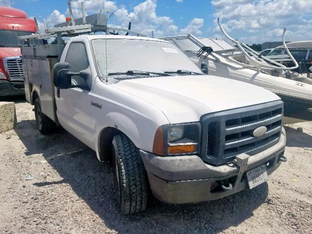 1FDSF30506EB36379 - 2006 FORD F350 SRW S WHITE photo 1