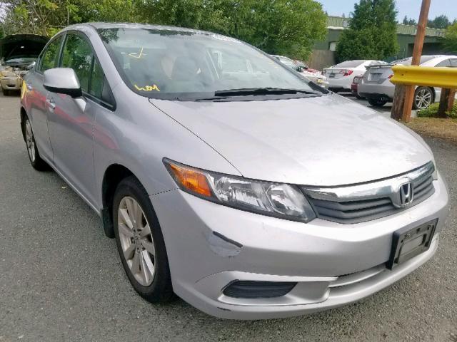 19XFB2F95CE337944 - 2012 HONDA CIVIC EXL 银色 照片 1