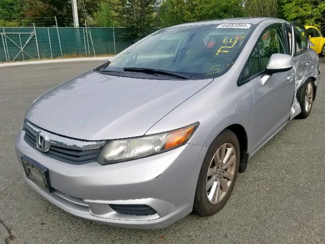 19XFB2F95CE337944 - 2012 HONDA CIVIC EXL 银色 照片 2