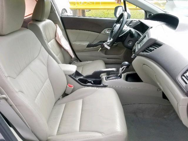 19XFB2F95CE337944 - 2012 HONDA CIVIC EXL 银色 照片 5