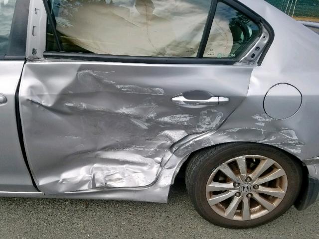 19XFB2F95CE337944 - 2012 HONDA CIVIC EXL 银色 照片 9